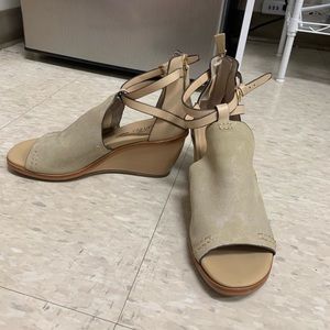 strappy wedges